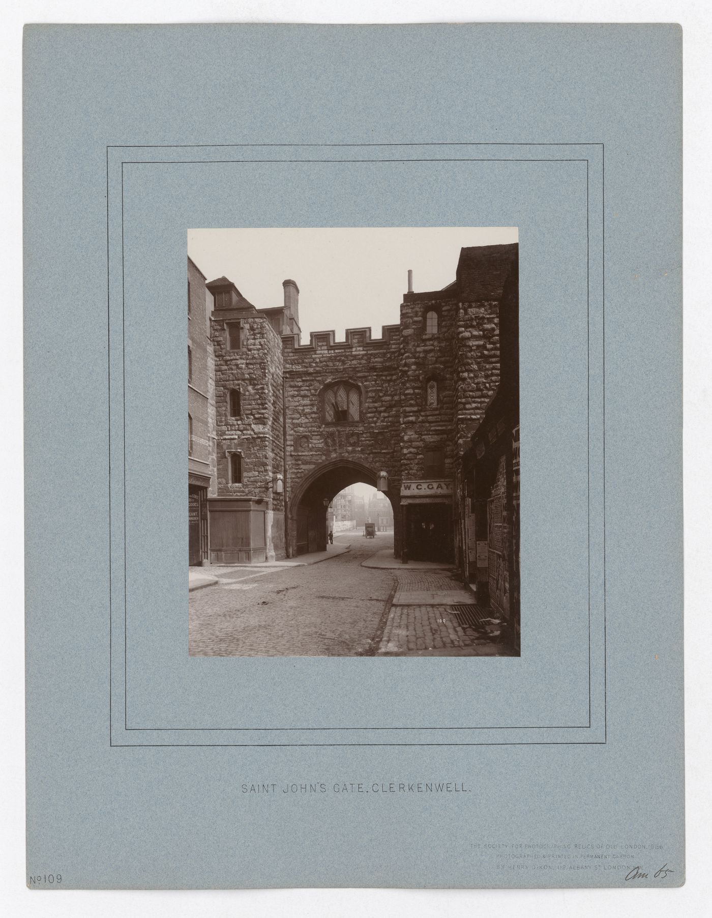 Saint John's Gate. Clerkenwell