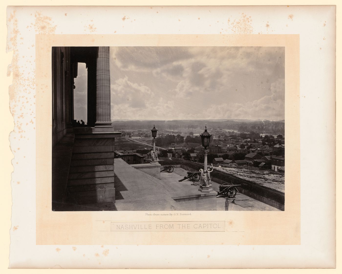 View from capitol building, Nashville, Tennessee