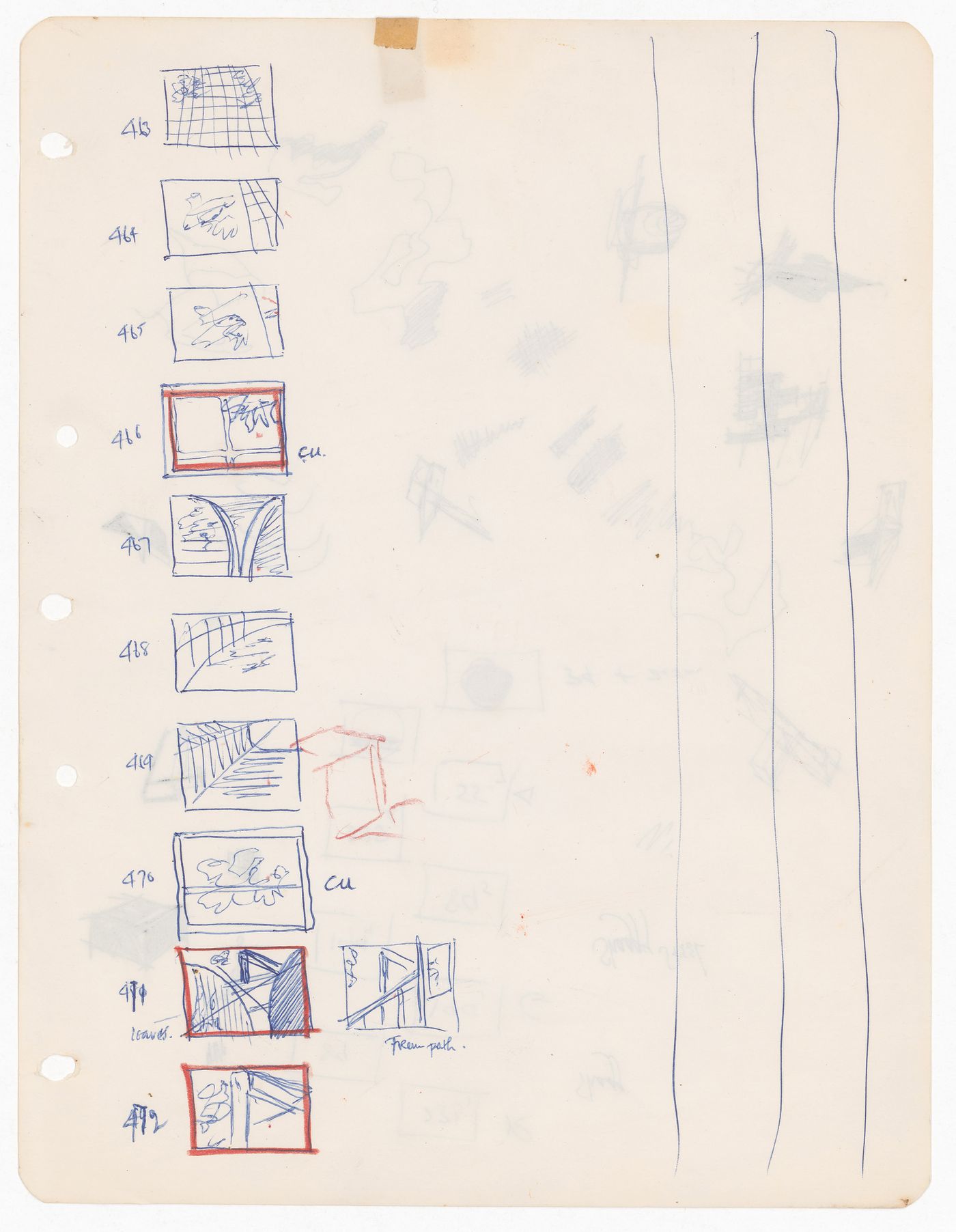 Storyboard for documentary The Key