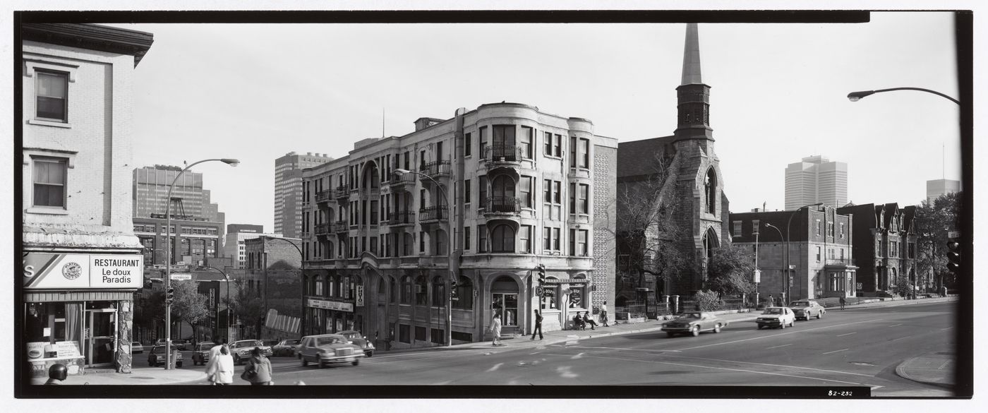 Angle Sherbrooke - St-Laurent, Montréal