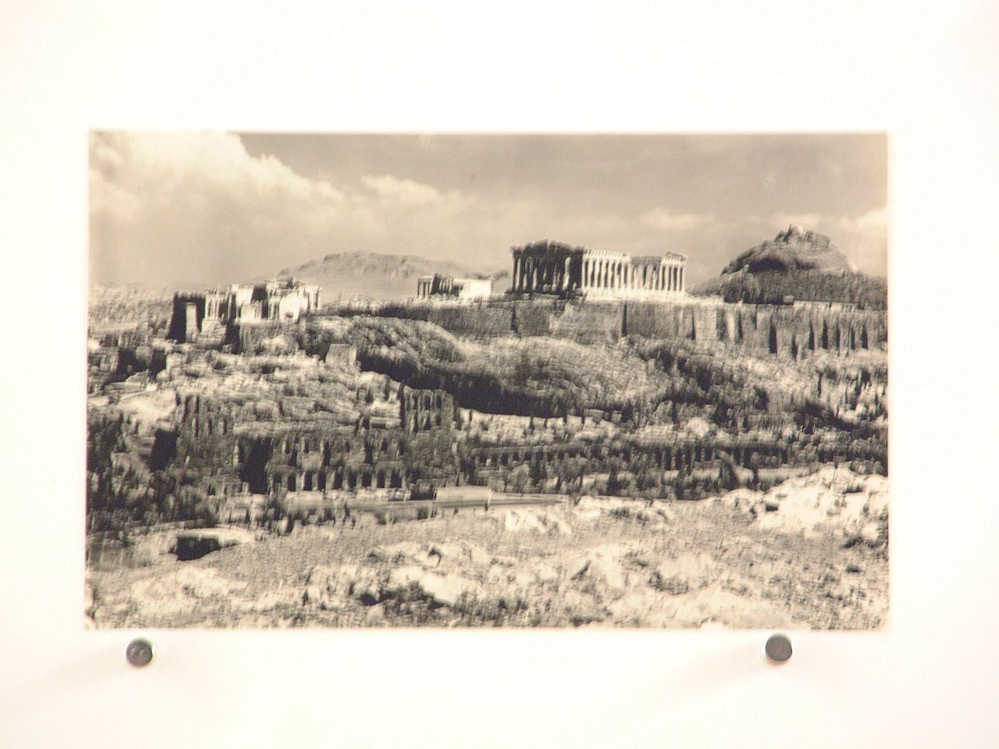 Acropolis from the southwest, Athens, Greece