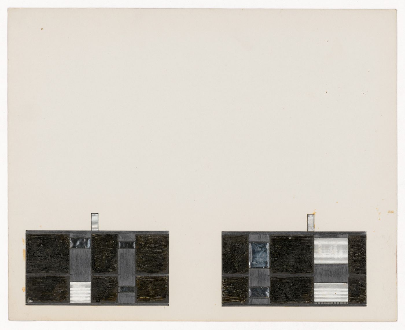 Elevations for The Shape of Cambridge: A Plan, Cambridge University, England