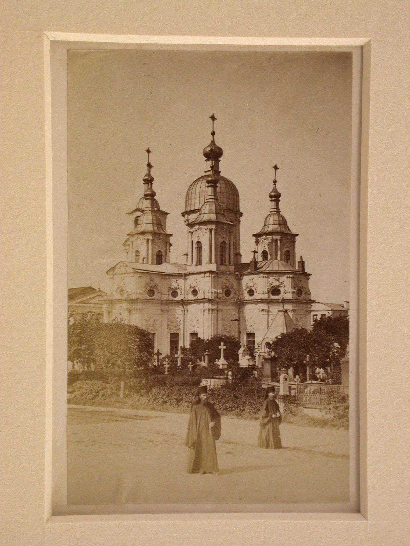 View of Troitsky Cathedral (Trinity Cathedral), Troitse-Sergieva Pustyn' Monastery, Saint Petersburg