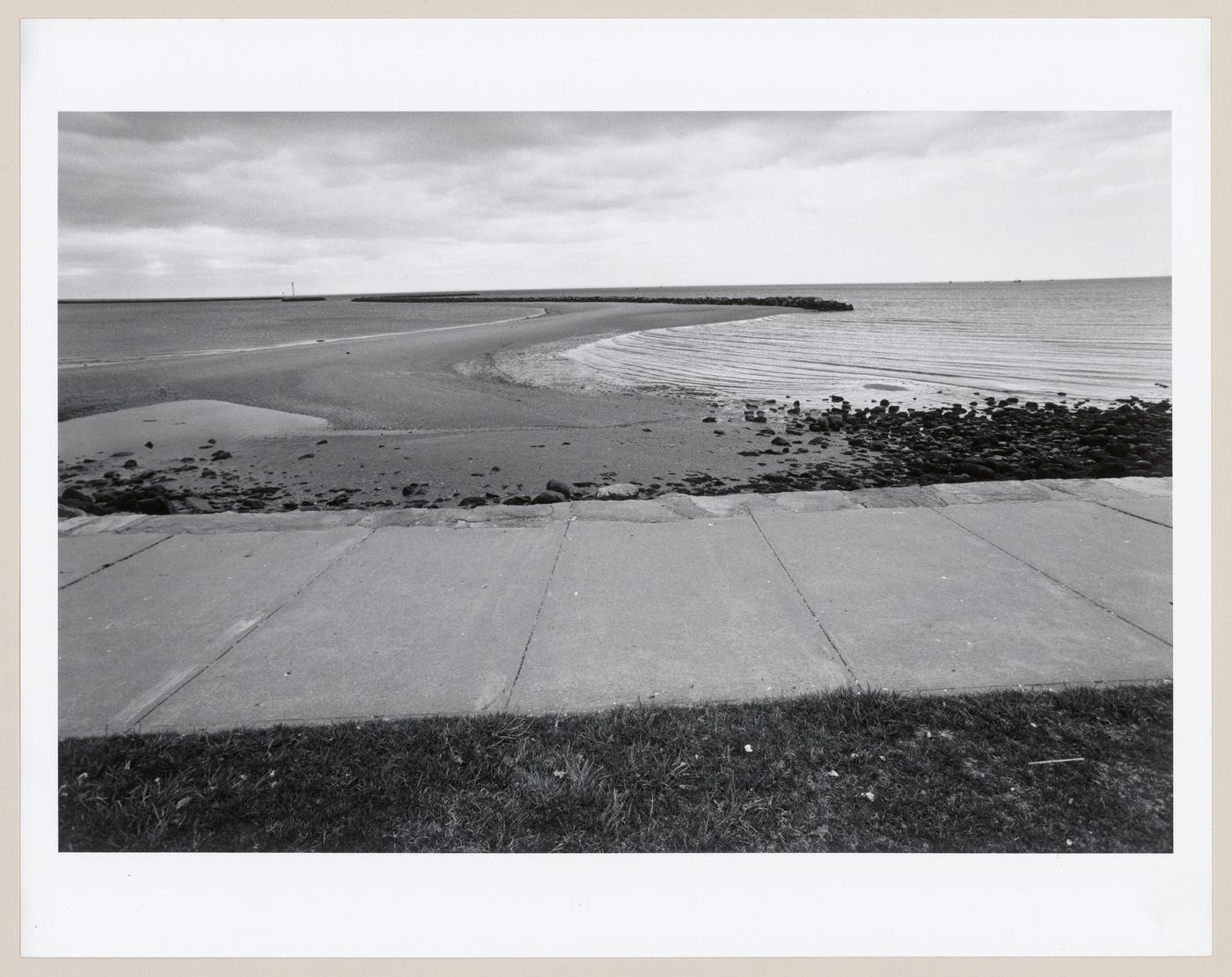 Beach and spit of land, Seaside Park, Bridgeport, Connecticut