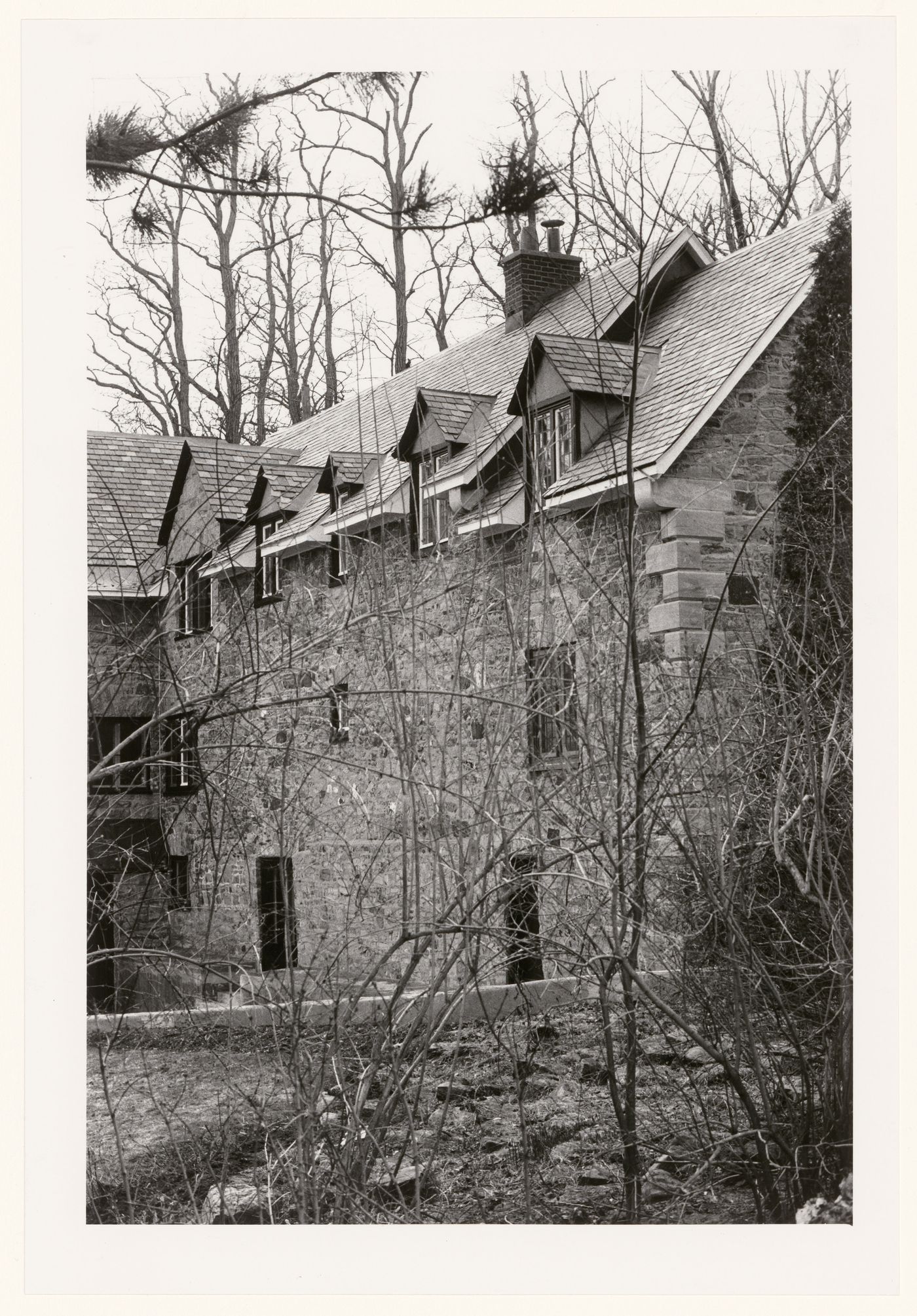 View of the barn of Forden Mansion, 50 Forden Avenue, Westmount, Québec