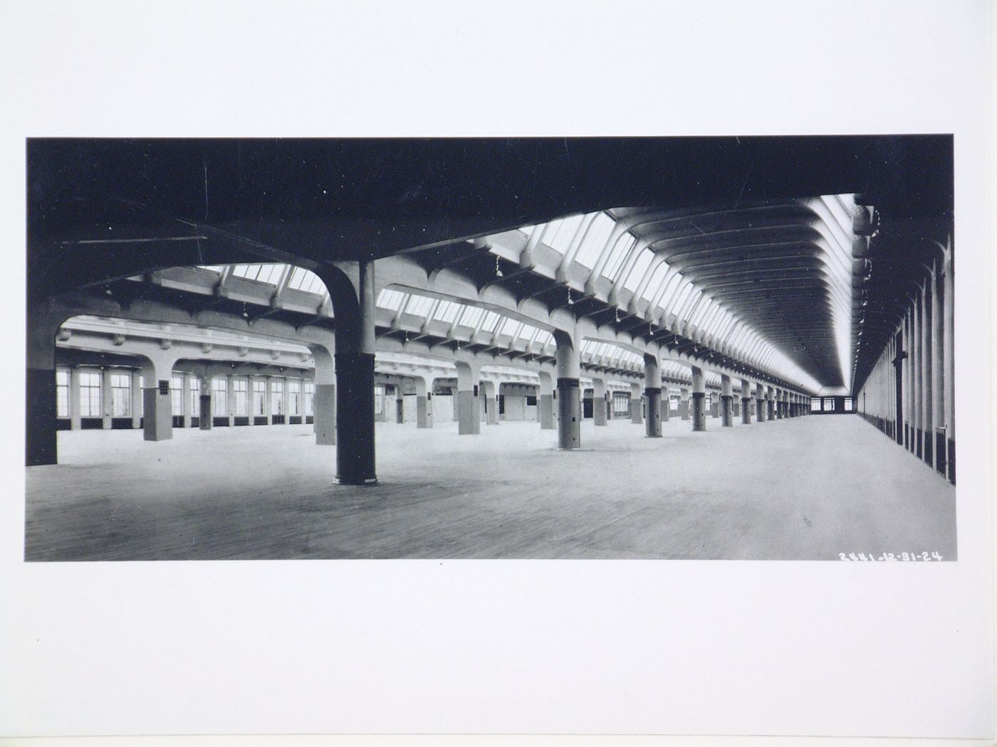 Interior view of the Engineering Laboratory, Rouge River Plant, Ford Motor Company, Dearborn, Michigan