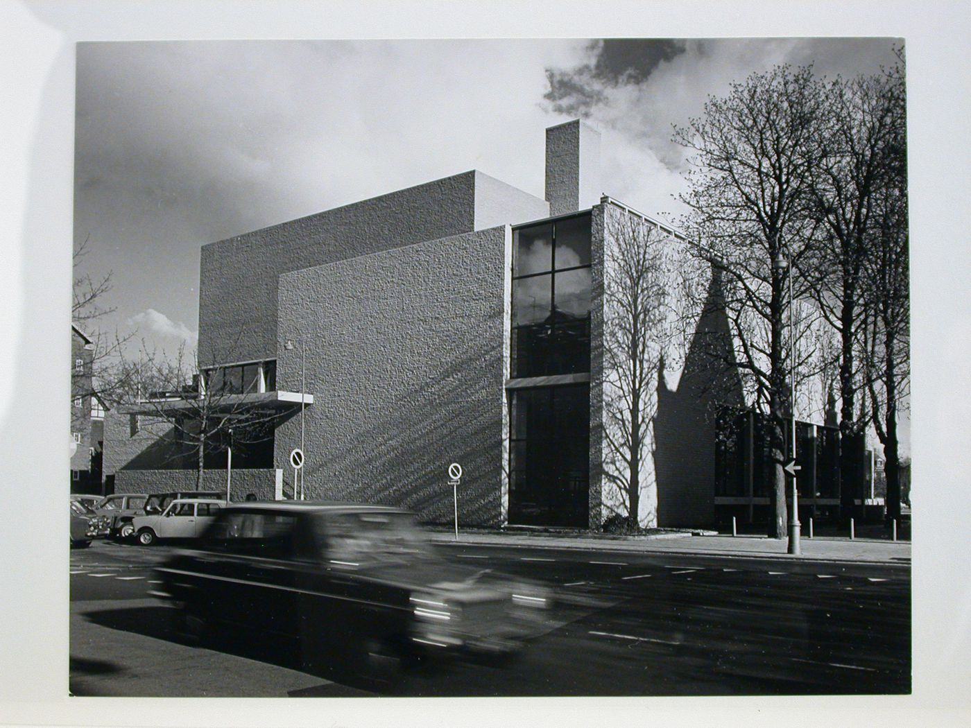 View of the Vincent van Gogh National Museum from across the street, Amsterdam, Netherlands