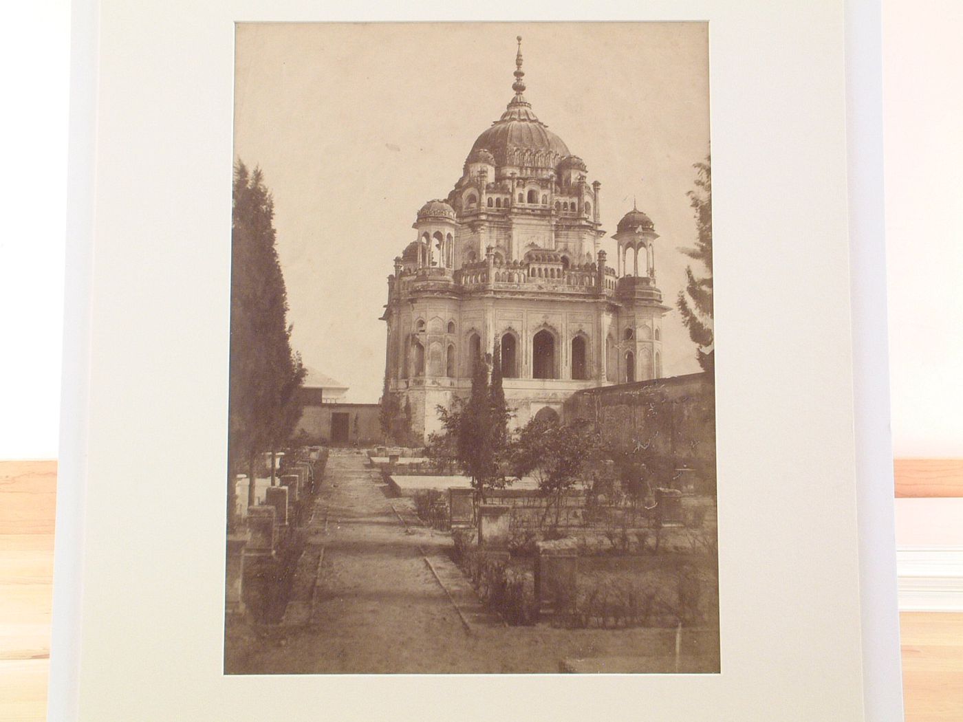 View of the Moorshed Zadi, the Tomb of Queen Khursid Zadi, Kaisarbagh [Caesar's Garden] Palace complex, Lucknow, India