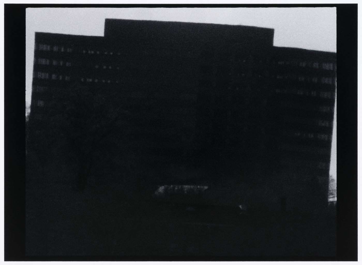 View of a building in shadow, Washington D.C., United States, from the series "Empire"