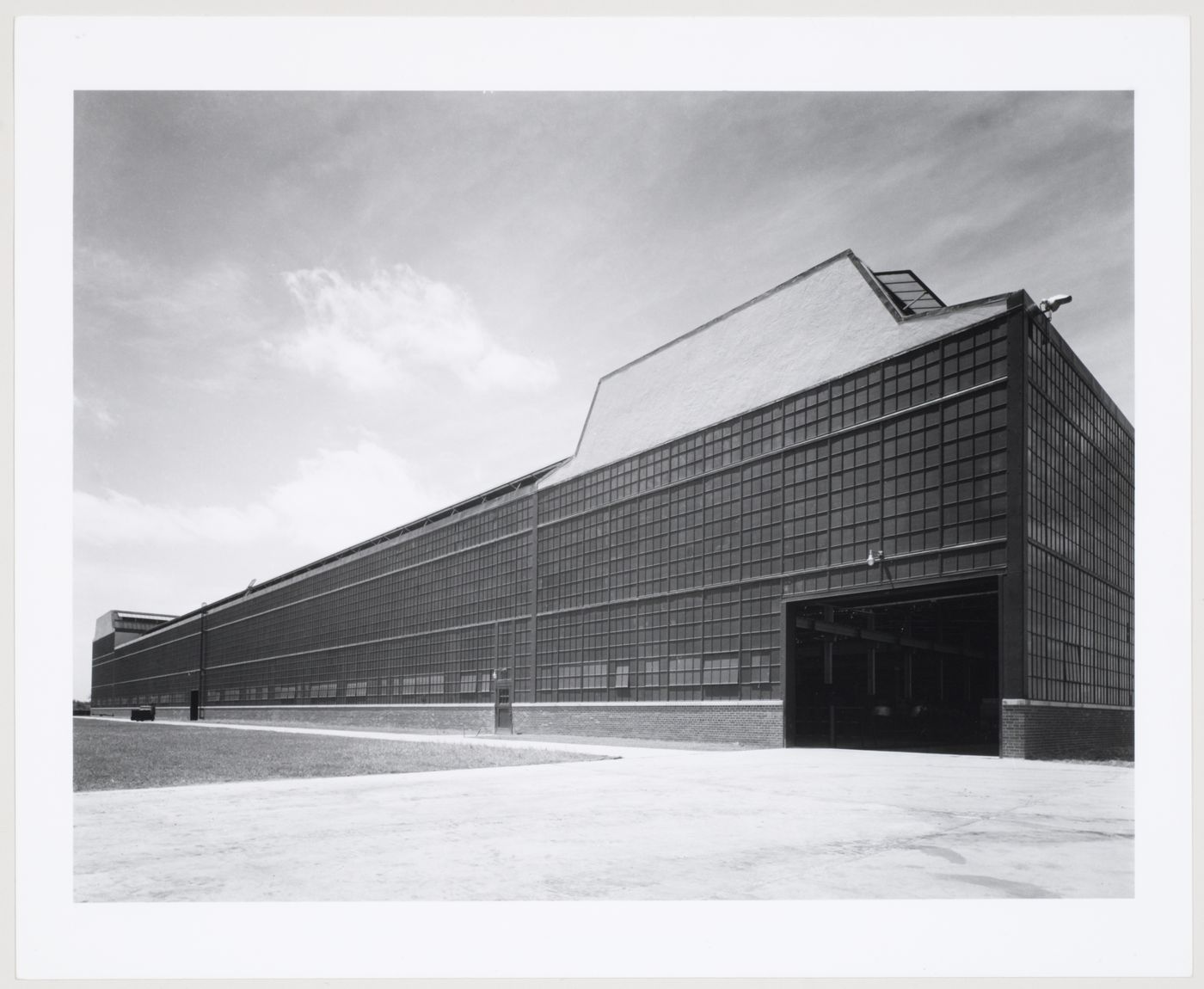 View of the northeast façade of the Tank Arsenal, Chrysler Corporation, Detroit, Michigan