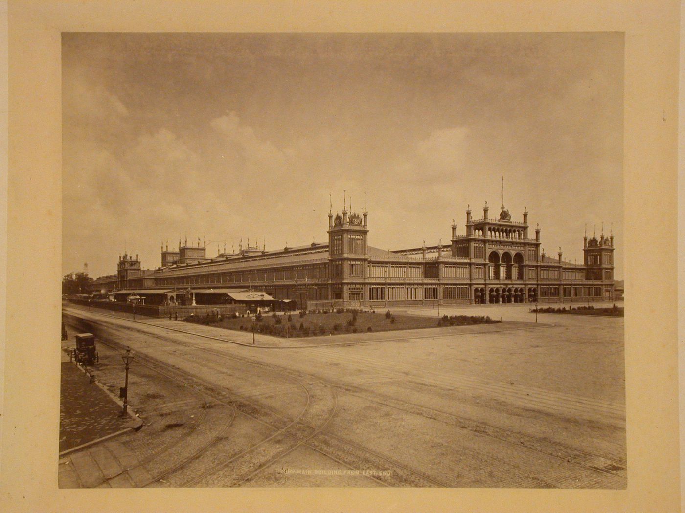 Centennial Exhibition (1876: Philadelphia, Pa.): View of the exhibition, main building