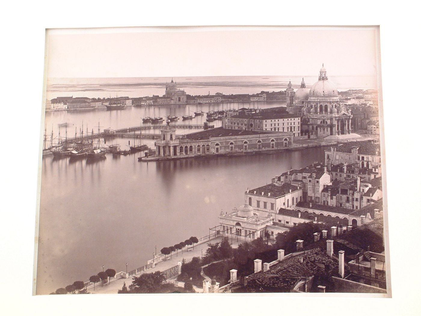 View toward la Dogana (customs house), including Santa Maria della Salute, Venice, Italy