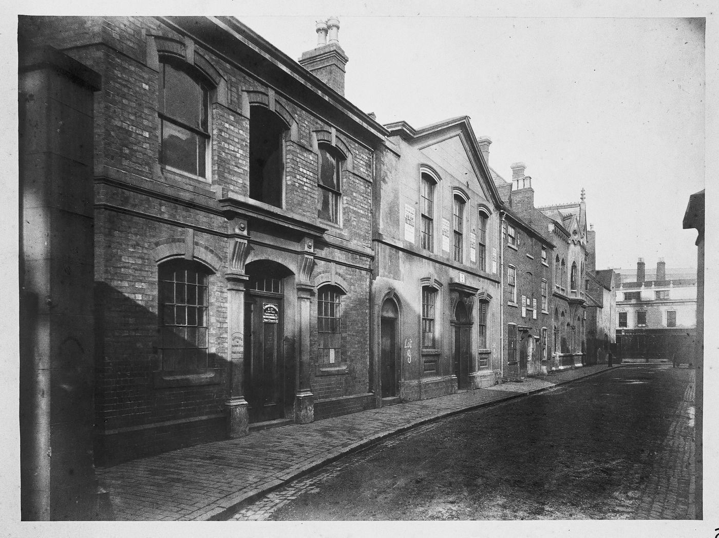 View of little Cannon Street, Birmingham, England