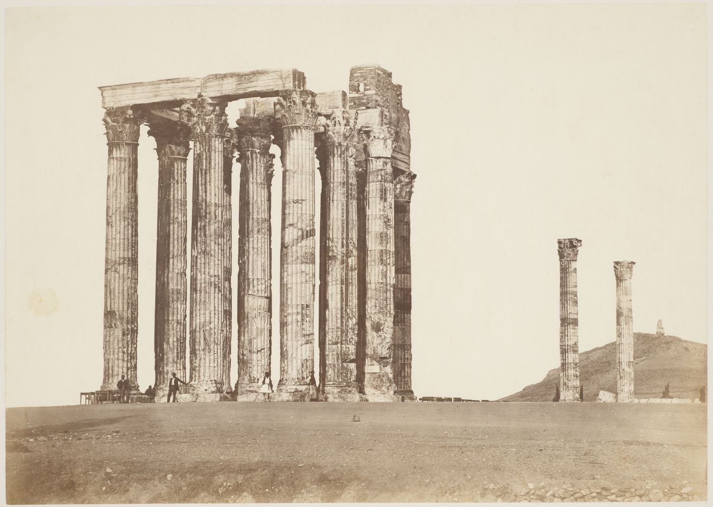 View of temple of Zeus