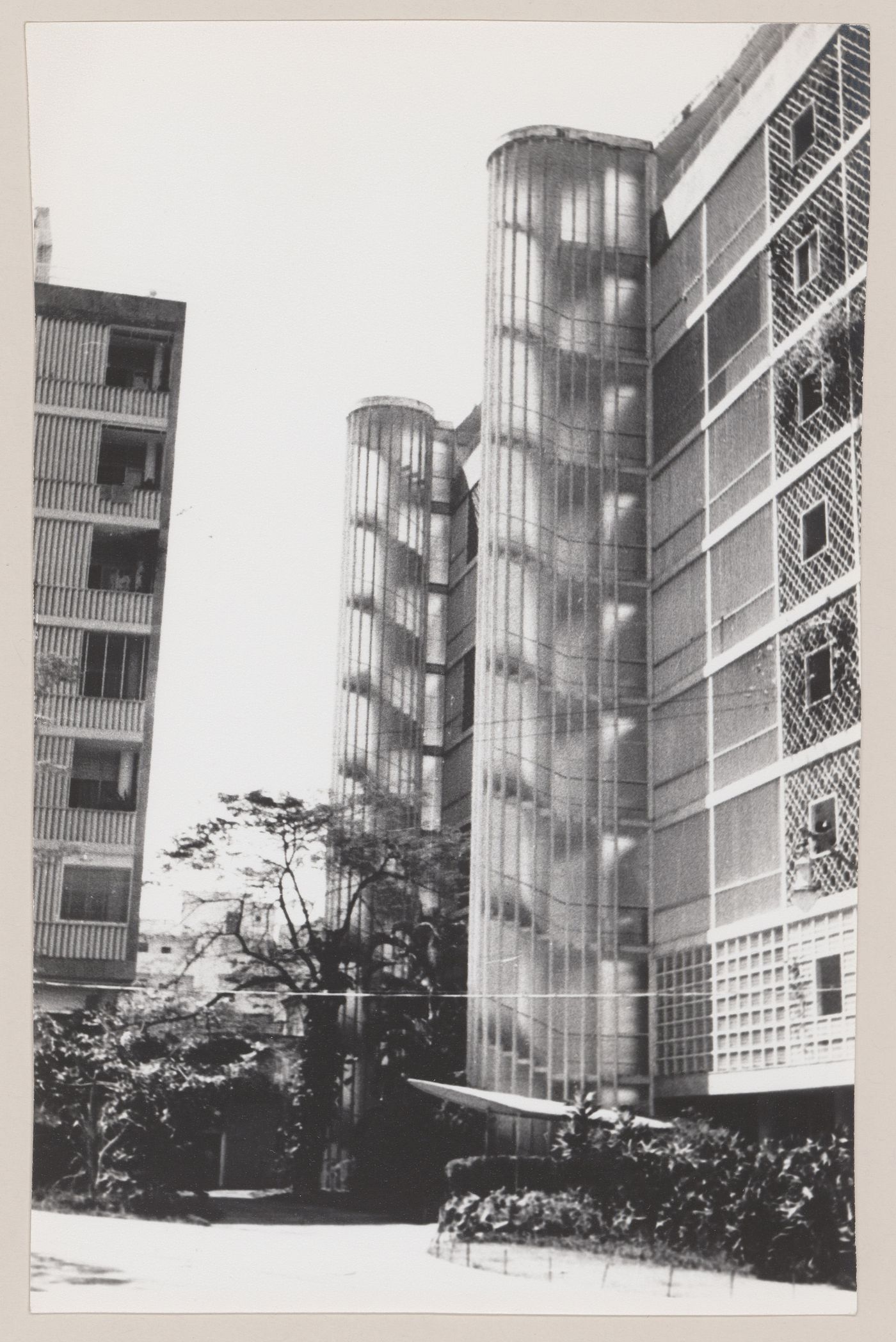 View of Eduardo Guinle Park housing, Rio de Janeiro, Brazil
