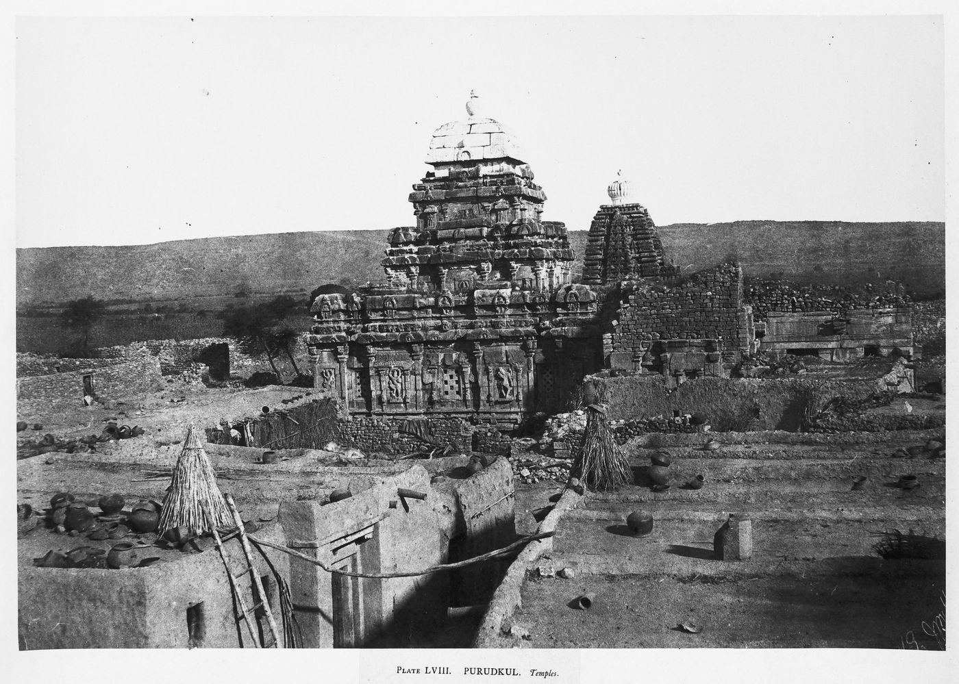 Plate from book ''Architecture in Dharwar and Mysore''