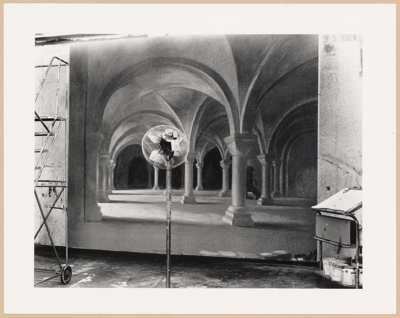 Stages: Canadian Broadcasting Corporation set construction building (interior), Toronto, Ontario