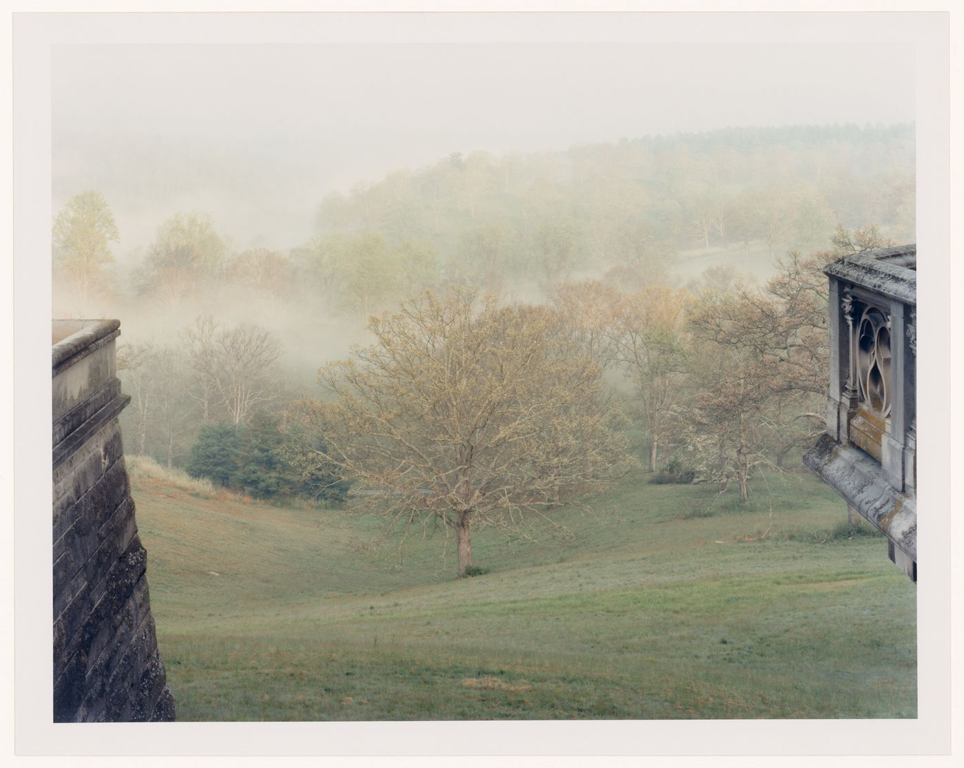 Viewing Olmsted: View of Deerpark from Terrace Vanderbilt Estate, "Biltmore", Asheville, North Carolina