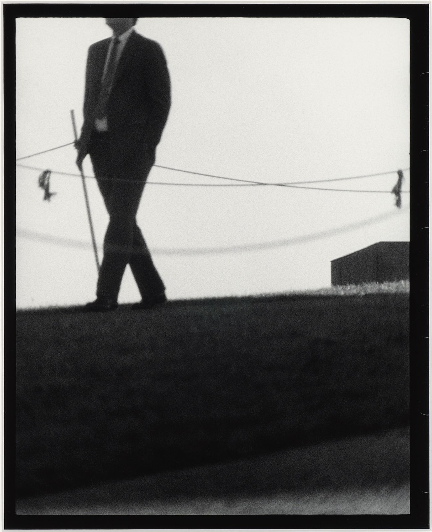 Partial view of a man walking on the Mall, Washington D.C., United States, from the series "Empire"