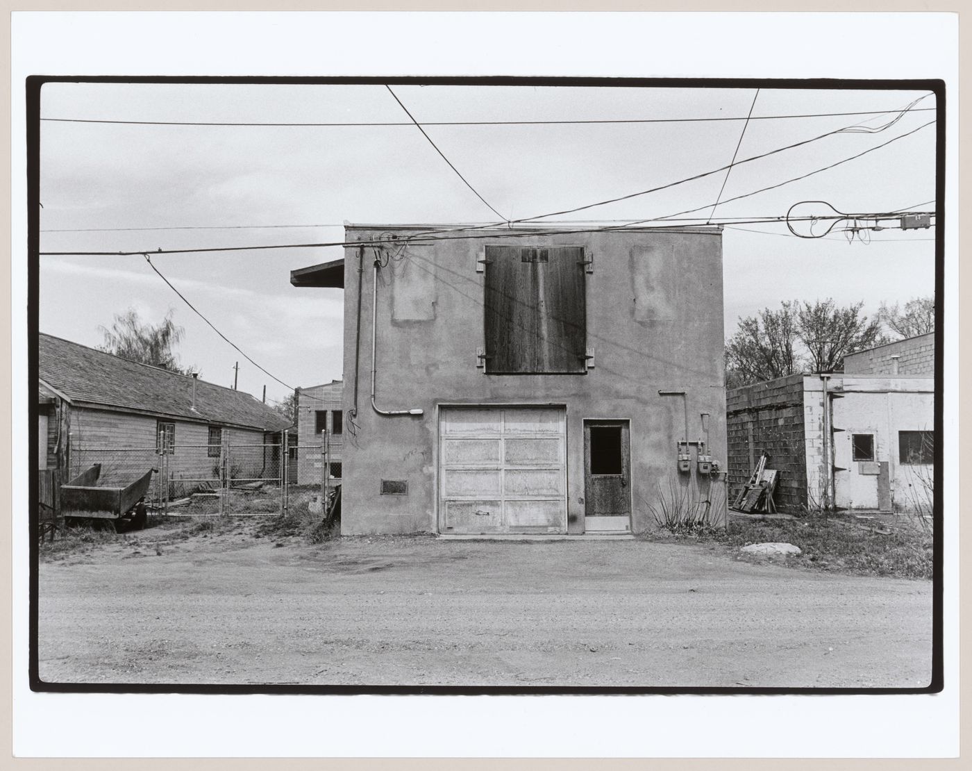 View of a service station, Saskatoon, Saskatchewan