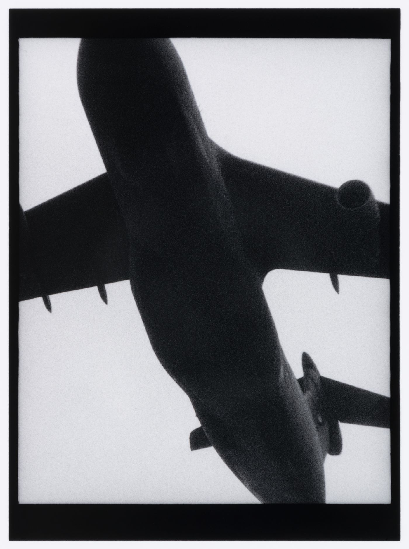 View of a jet aircraft in flight, Washington D.C., United States, from the series "Empire"