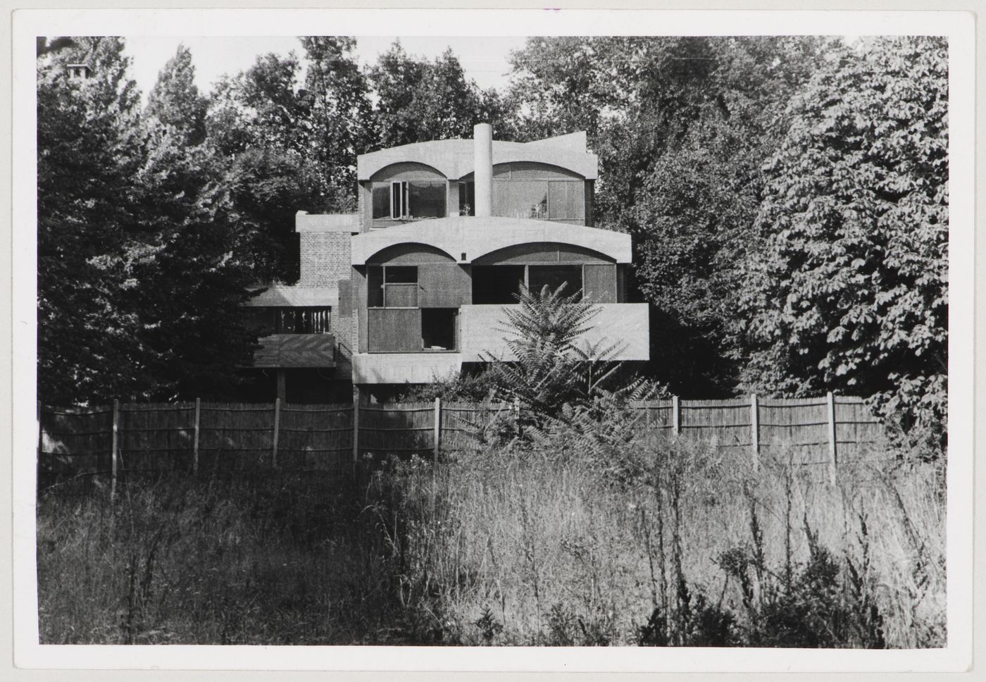 View of the Maisons Jaoul, Neuilly-sur-Seine, France