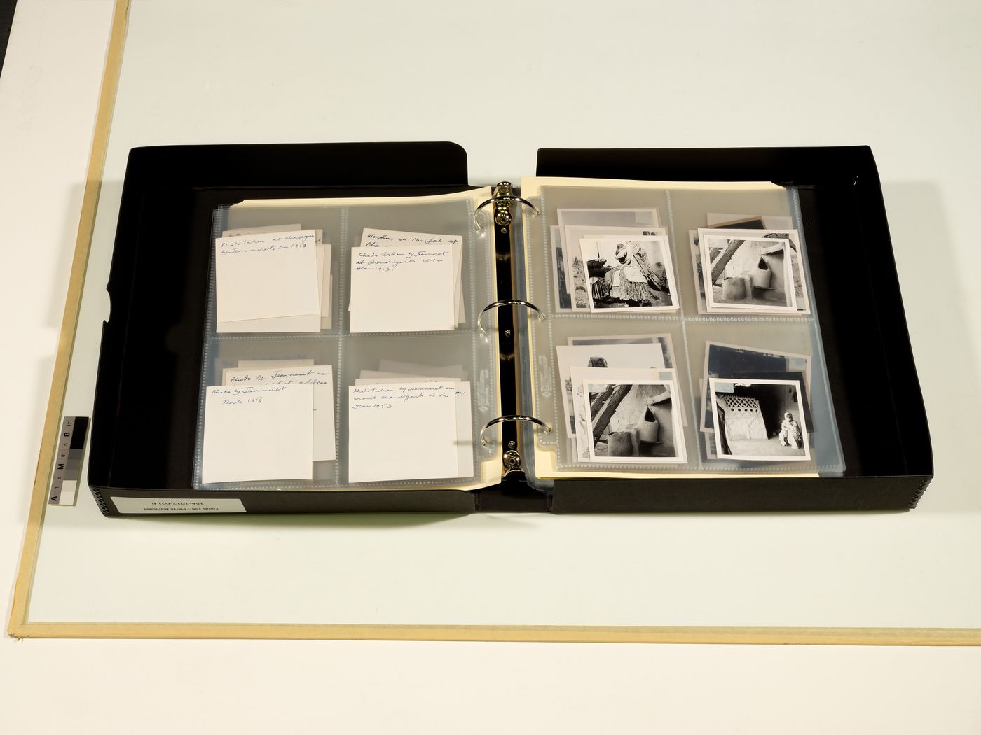 The Museum Is Not Enough: Photograph of a binder of photographs of Chandigarh, Pierre Jeanneret fonds