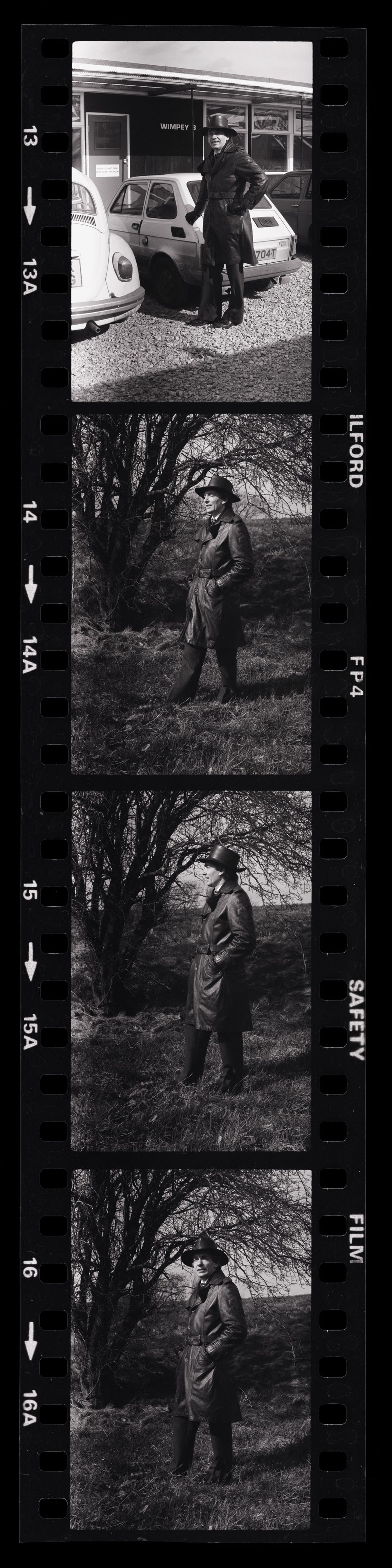 Photographic negatives of Lionel March