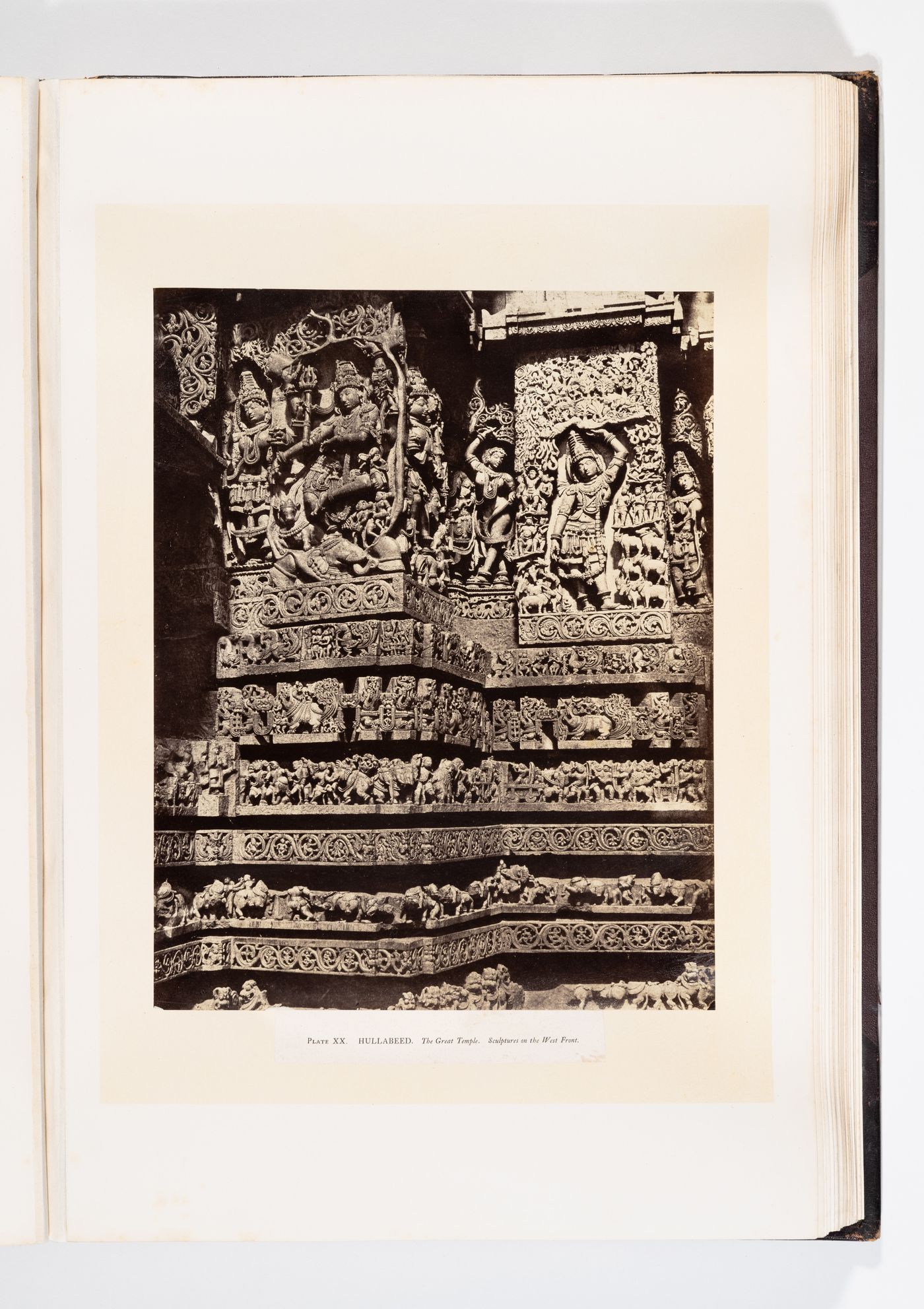 Plate from book ''Architecture in Dharwar and Mysore''