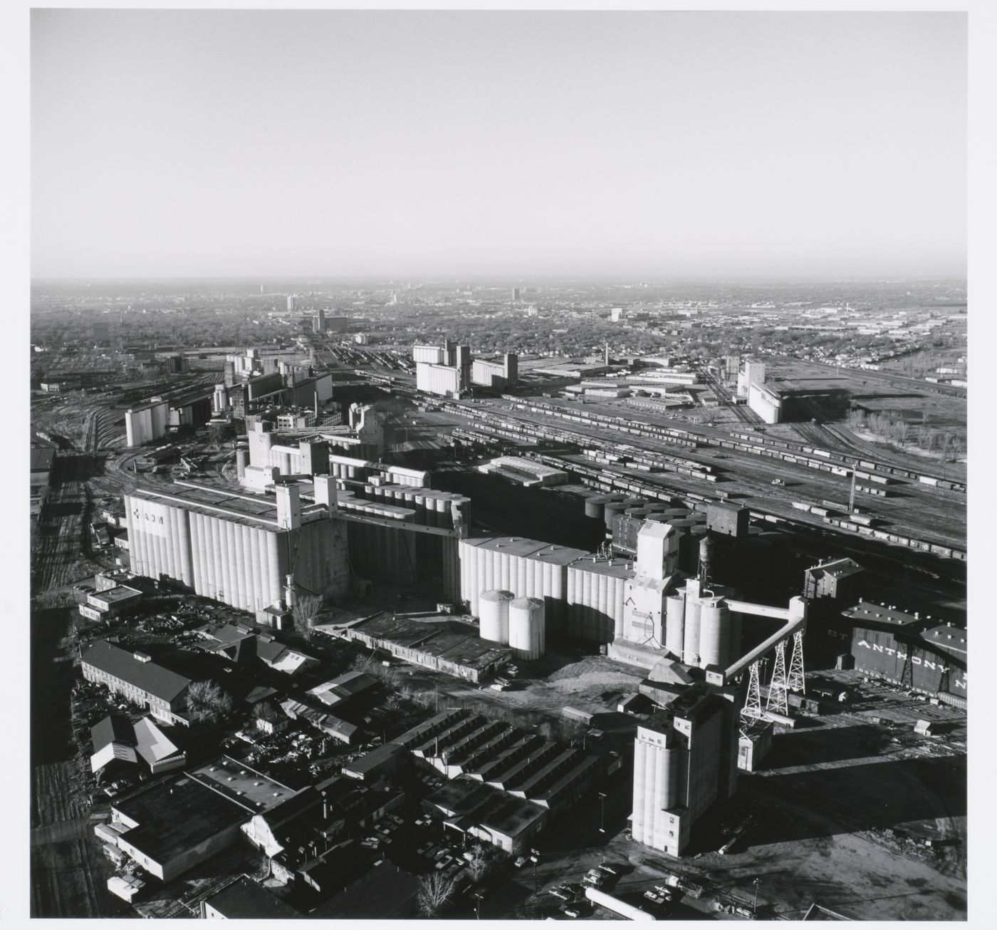 Aerial View, Midway Area, Minneapolis, Minnesota.