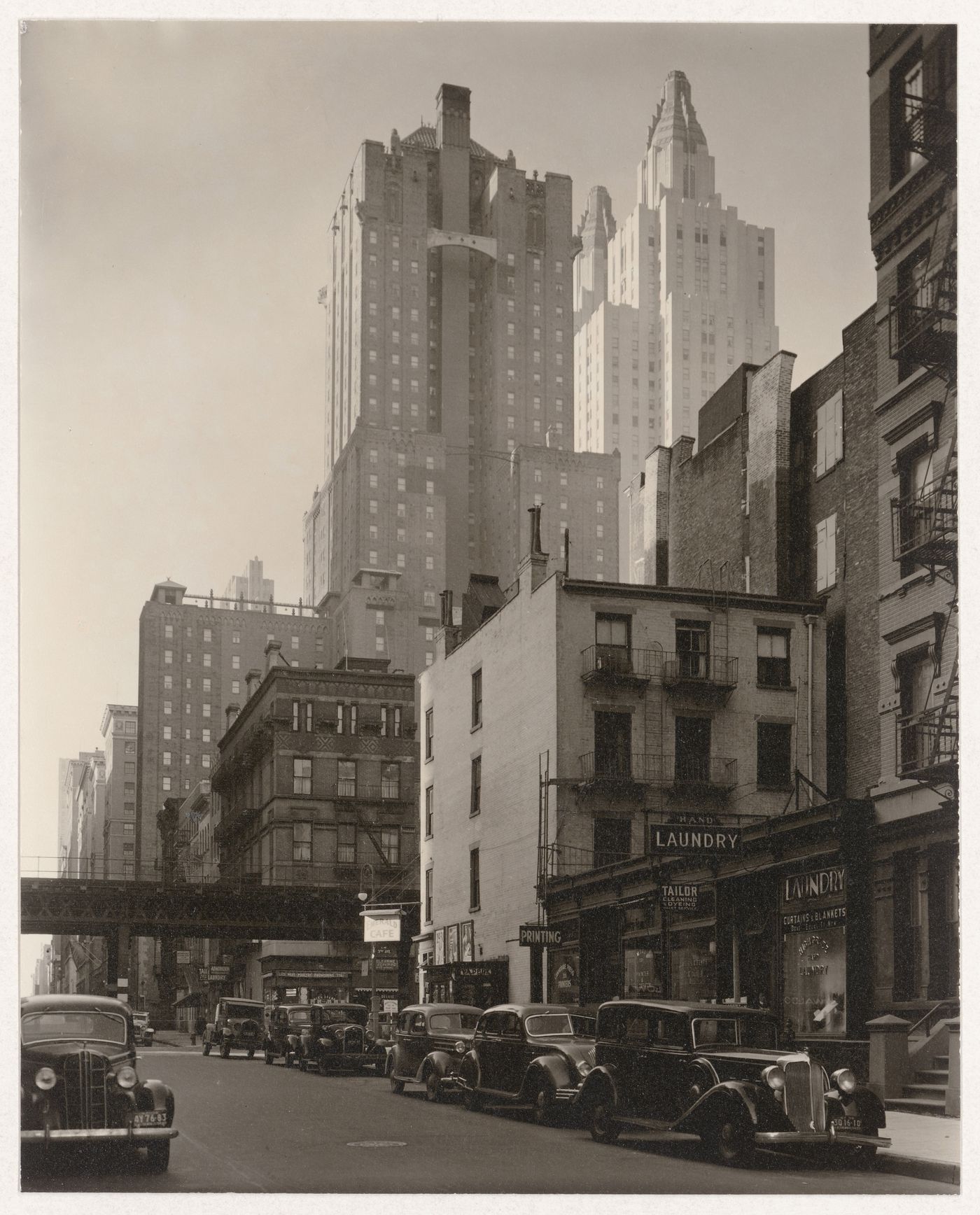 Forty - Eighth Street: looking West, from a point between 2nd and 3rd Avenues, Manhattan