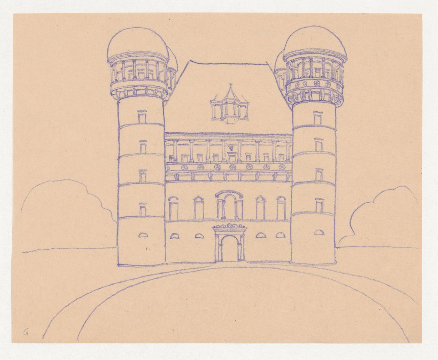 Design for a castle
