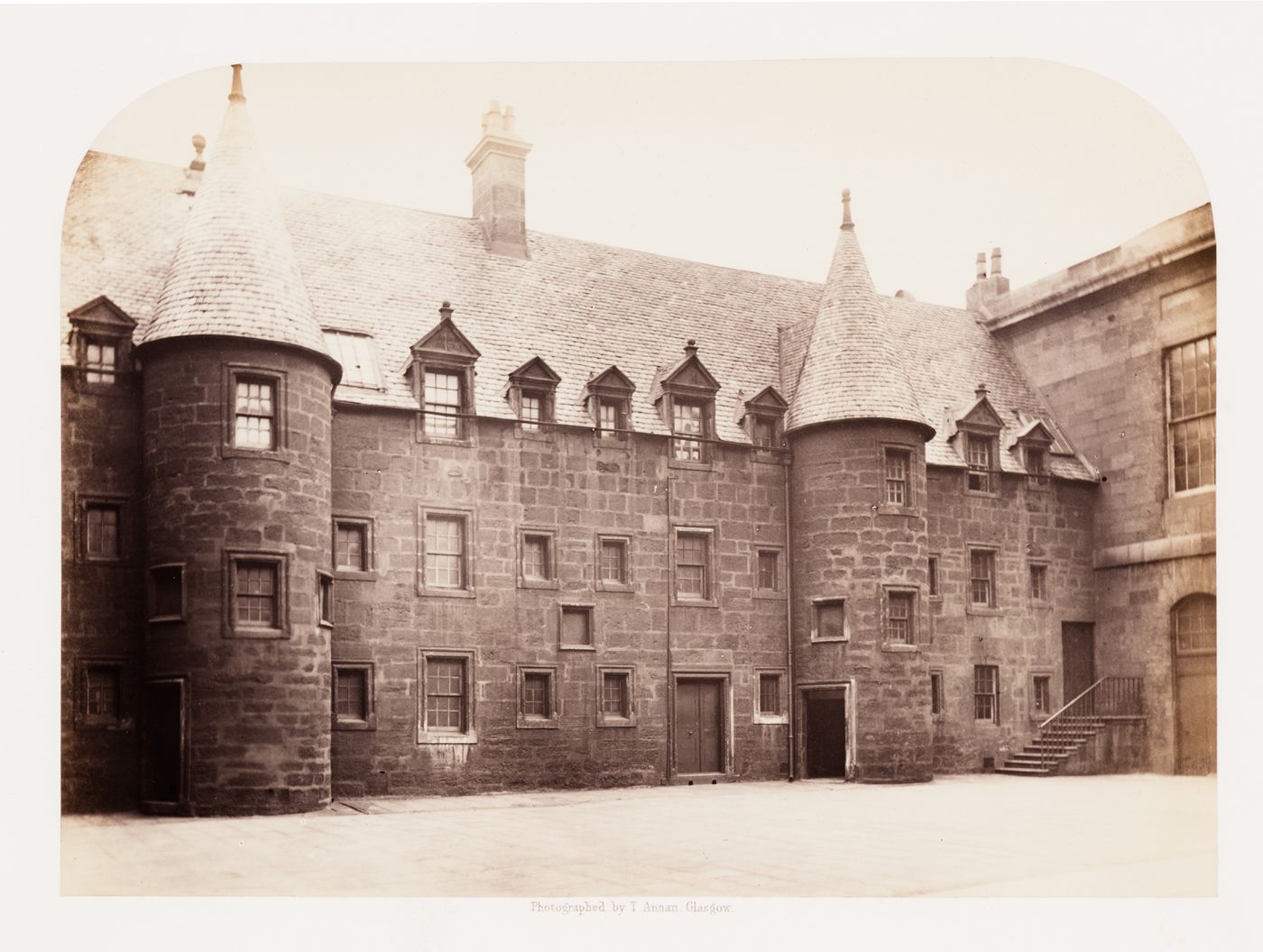 Inner Court, North side, Glasgow College, Glasgow