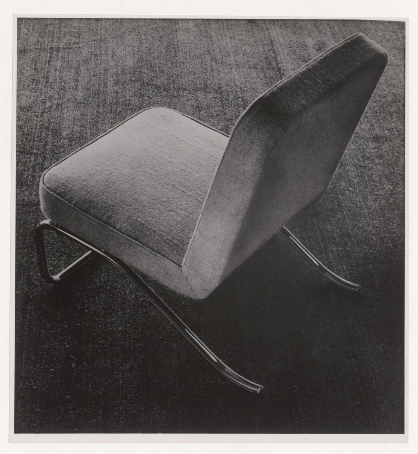 View of a side chair designed by J.J.P. Oud for Metz & Co., Amsterdam, Netherlands