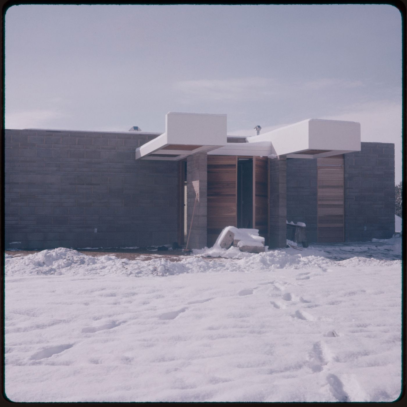 Exterior view of Dyde house, Edmonton, Alberta