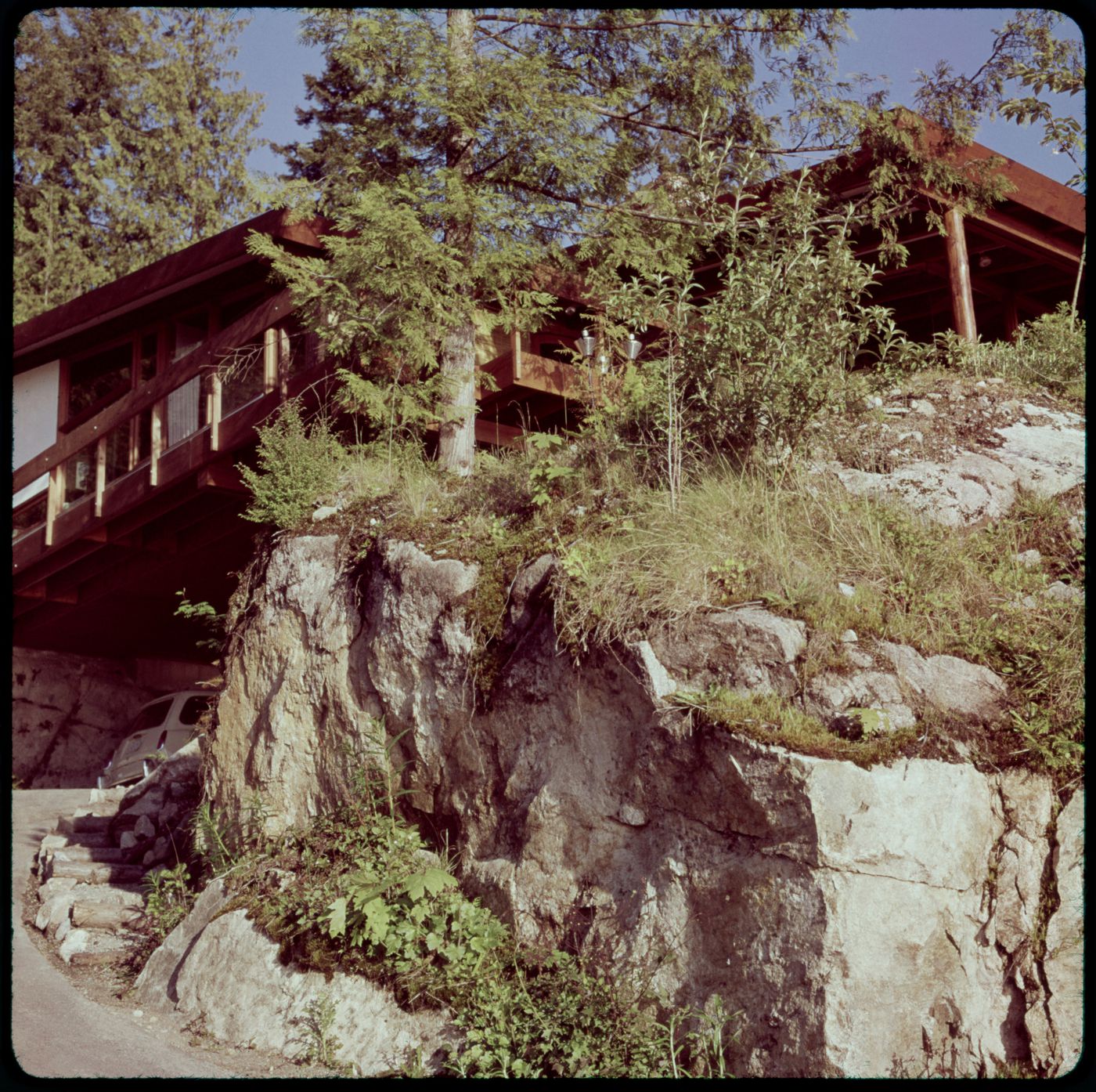 Exterior view of house (Bayles House?)