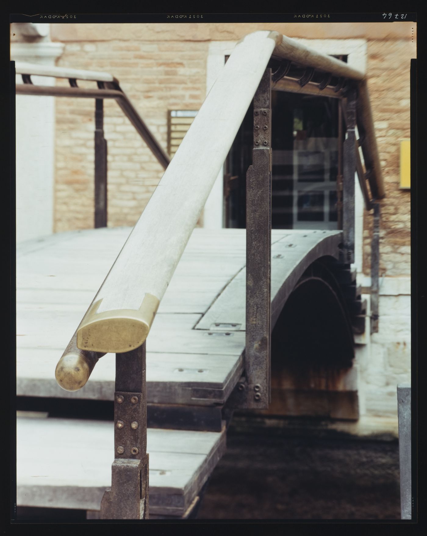 Close-up view of the bridge, Palazzo Querini Stampalia, Venice, Italy