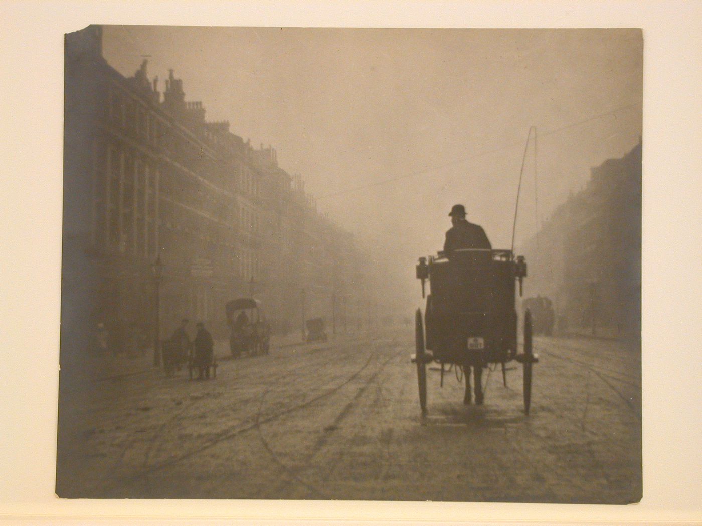 Street with carriage, London, England