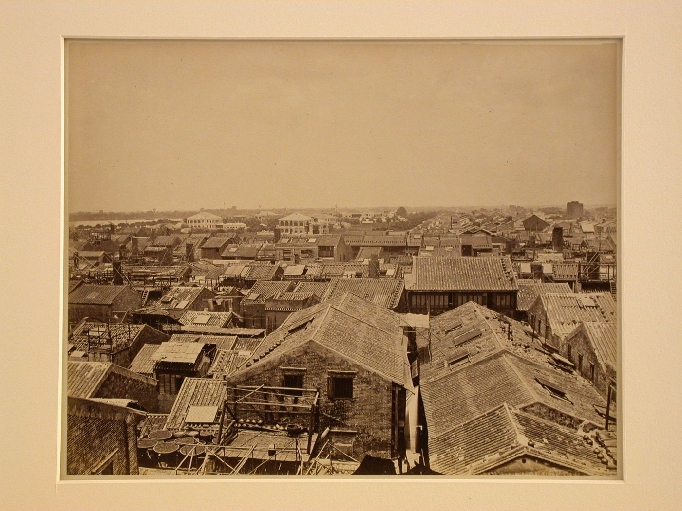 Elevated view of Guangzhou, China