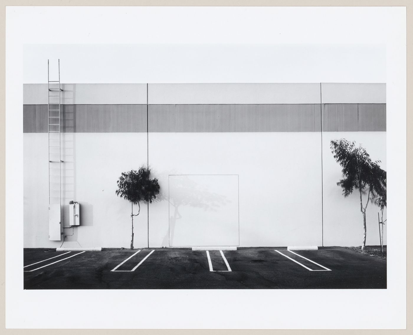 View of the south wall of Semicoa, 333 McCormick, Costa Mesa, California, United States, from the series “The new Industrial Parks near Irvine, California”