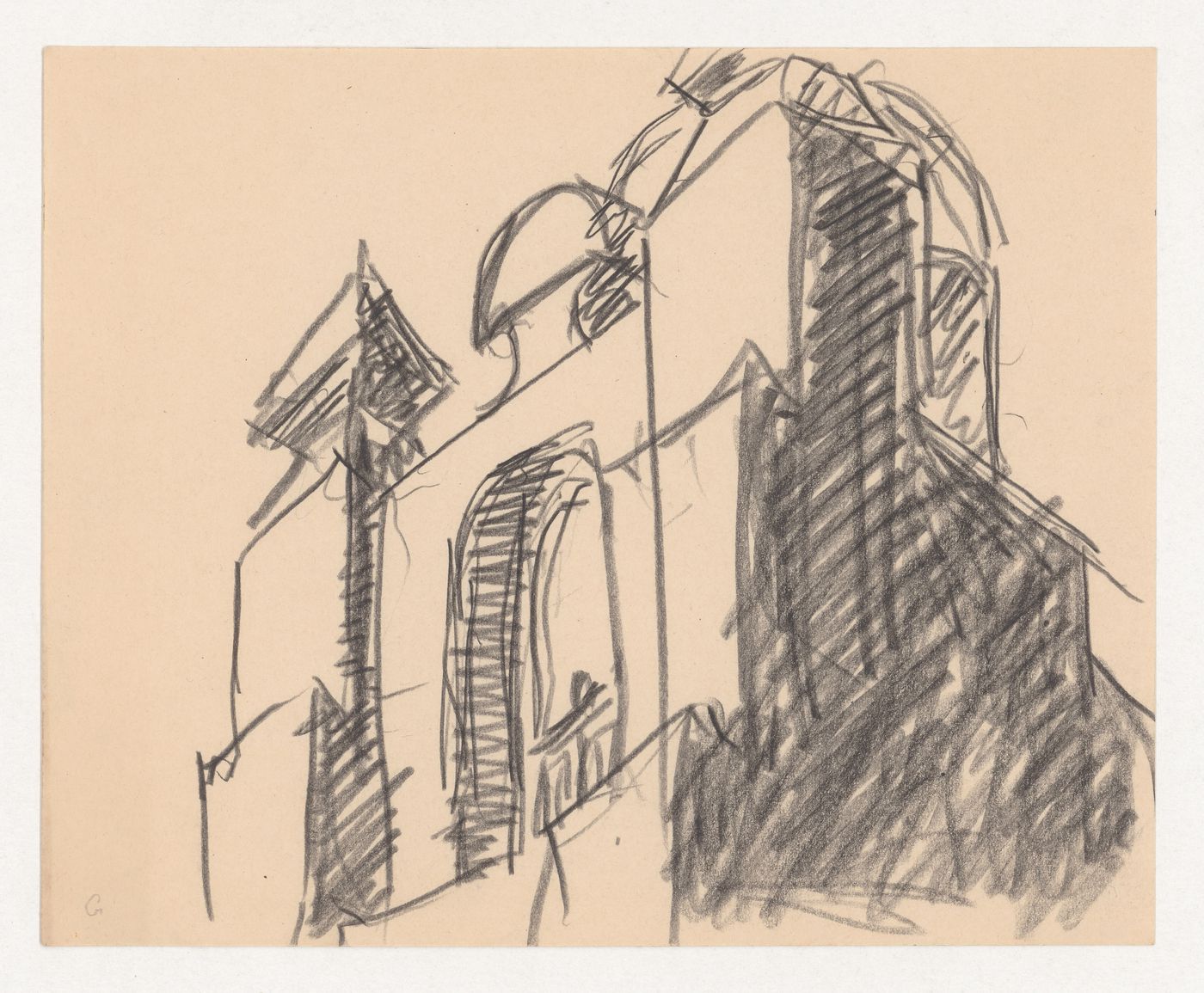 Conceptual sketch for a church