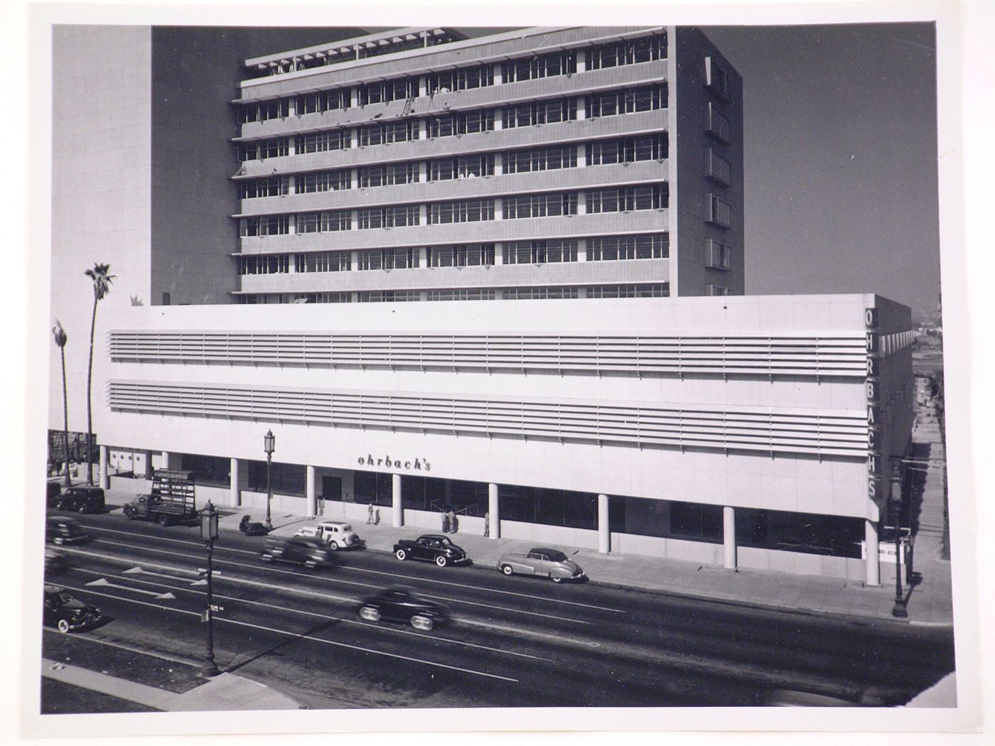 General view of the Prudential Insurance Co. building, Los Angeles, California, United States