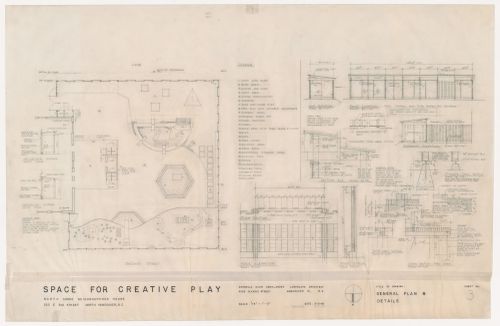 North Shore Neighbourhood House Playground, Vancouver, British Columbia  (1968) - Cornelia Hahn Oberlander fonds