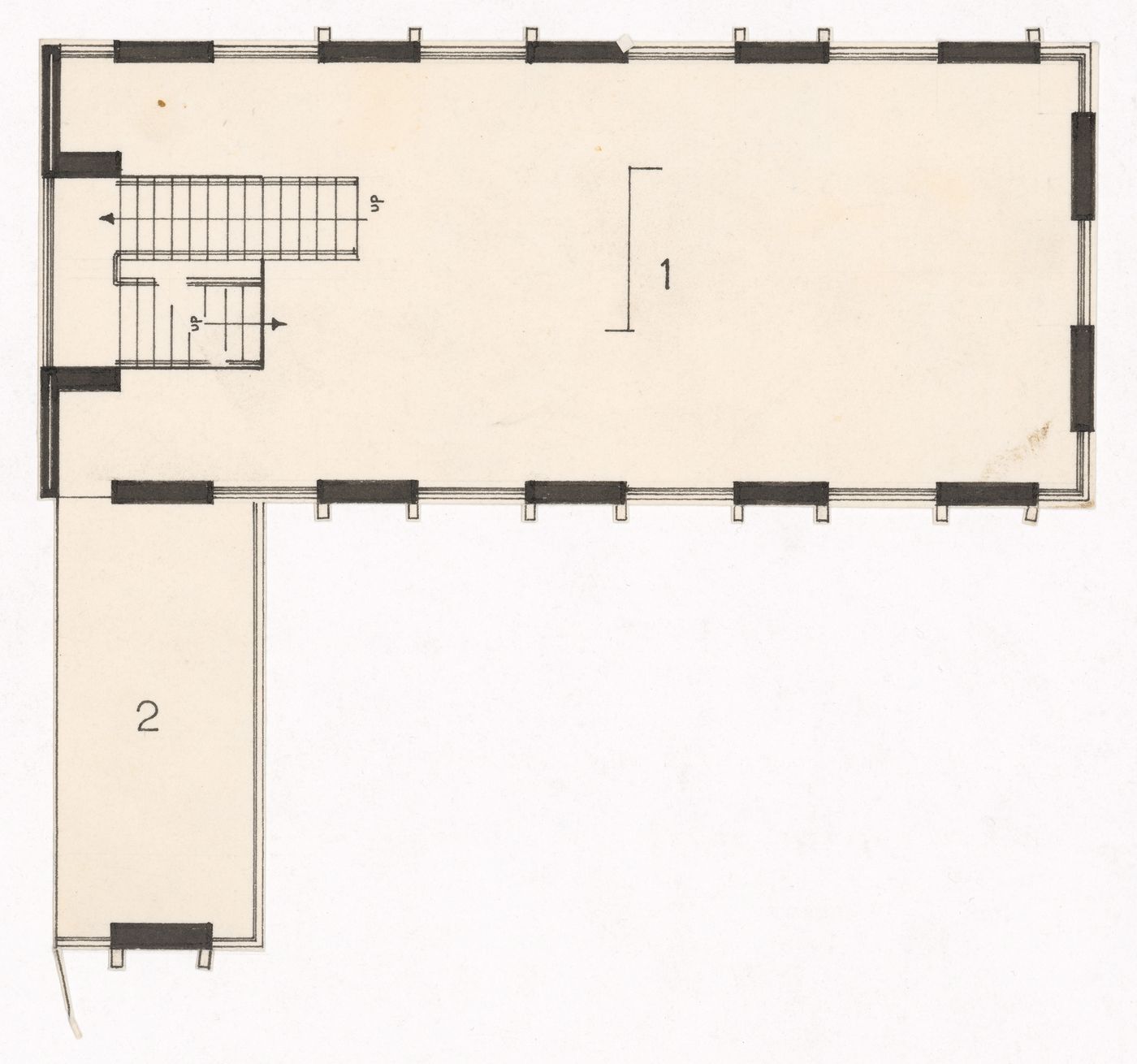 Floor plan for The Shape of Cambridge: A Plan, Cambridge University, England