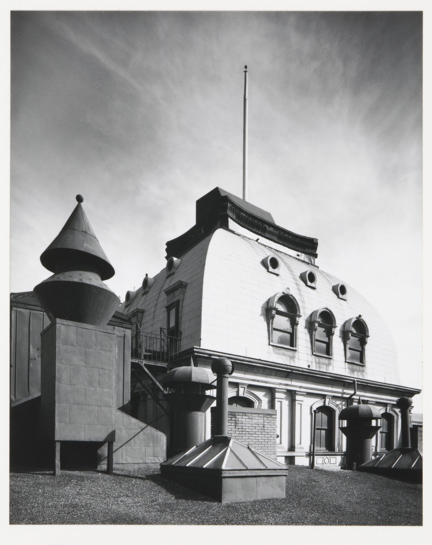 View of attic dome, Old City Hall, Boston, Massachusetts, United States