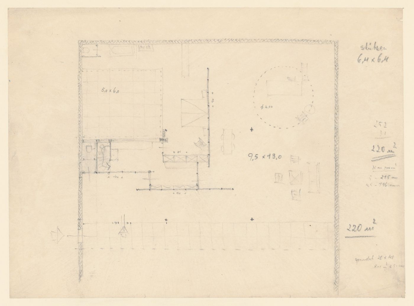 Plan for a Court House