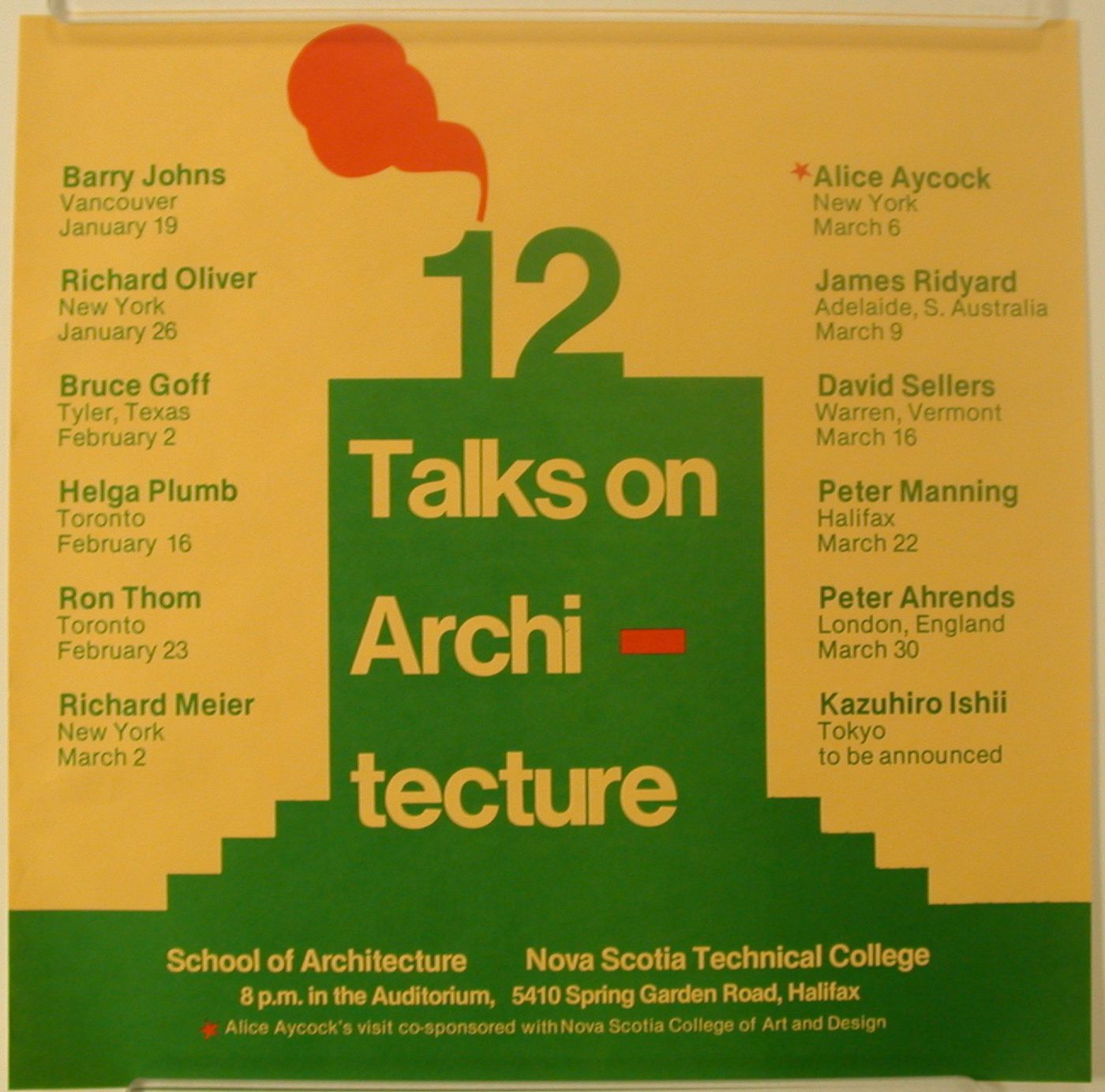 T.U.N.S. Lecture Posters, 1978