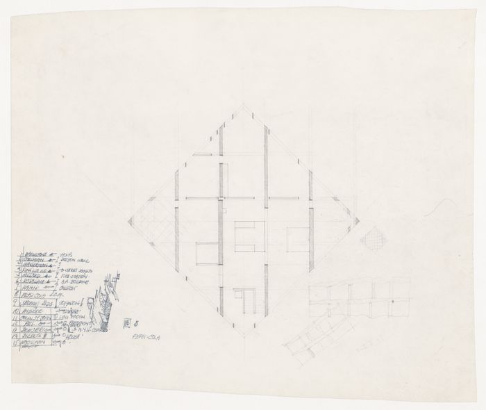 Diamond House B - John Hejduk fonds | CCA