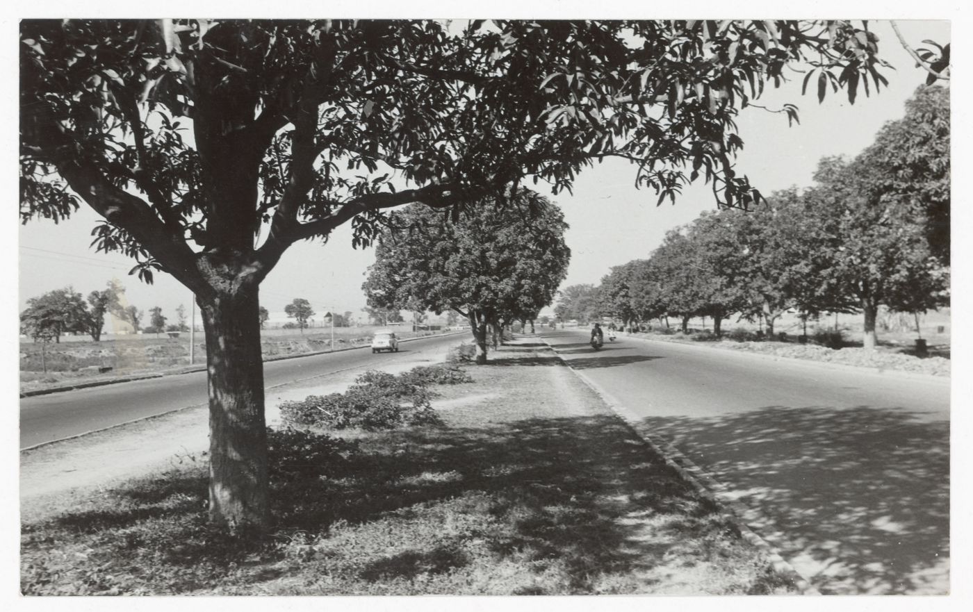 Photograph of cityscape likely near Chandagarh, India