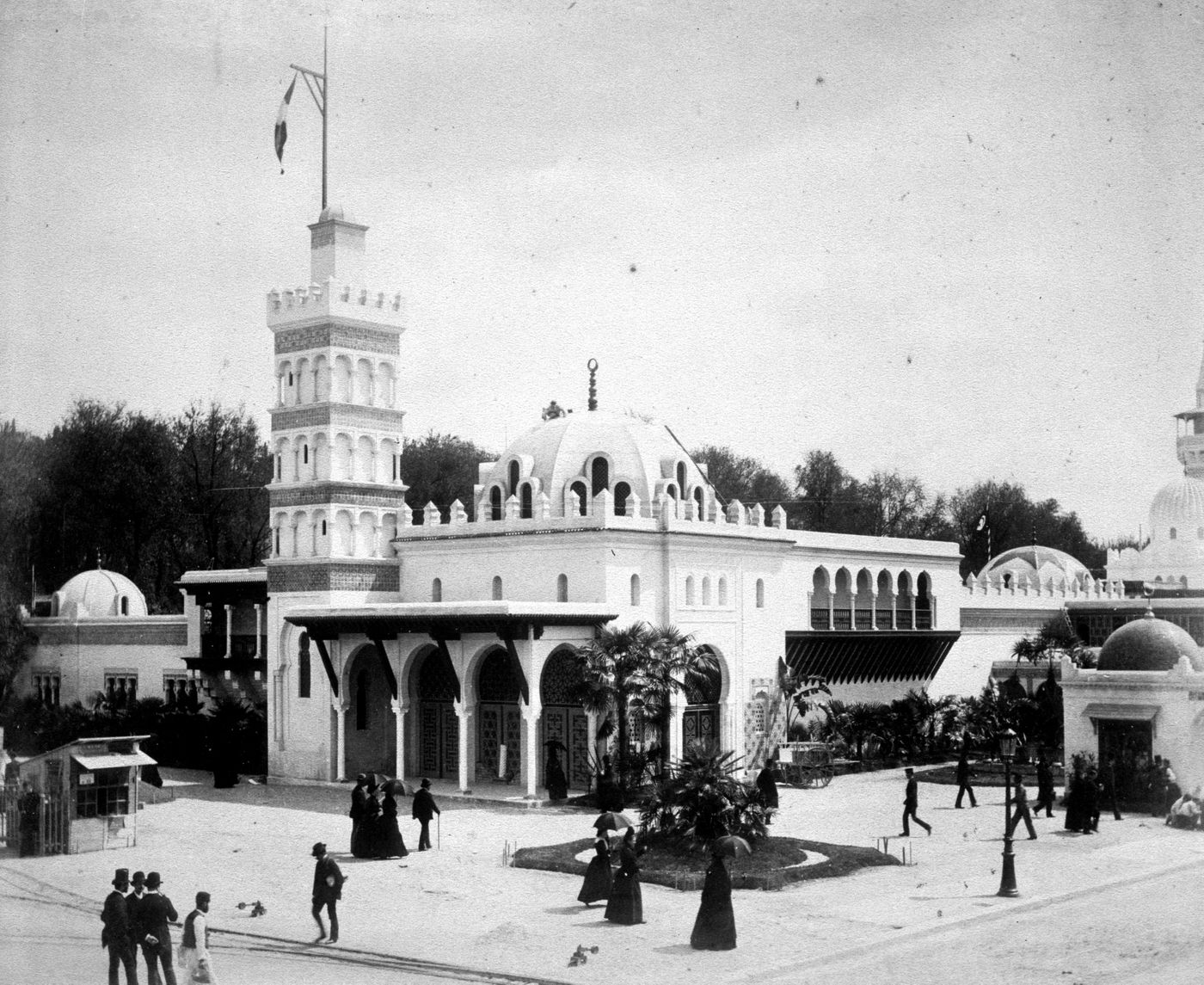 Exposition universelle de 1889 (Paris, France): View of Algerian Pavilion